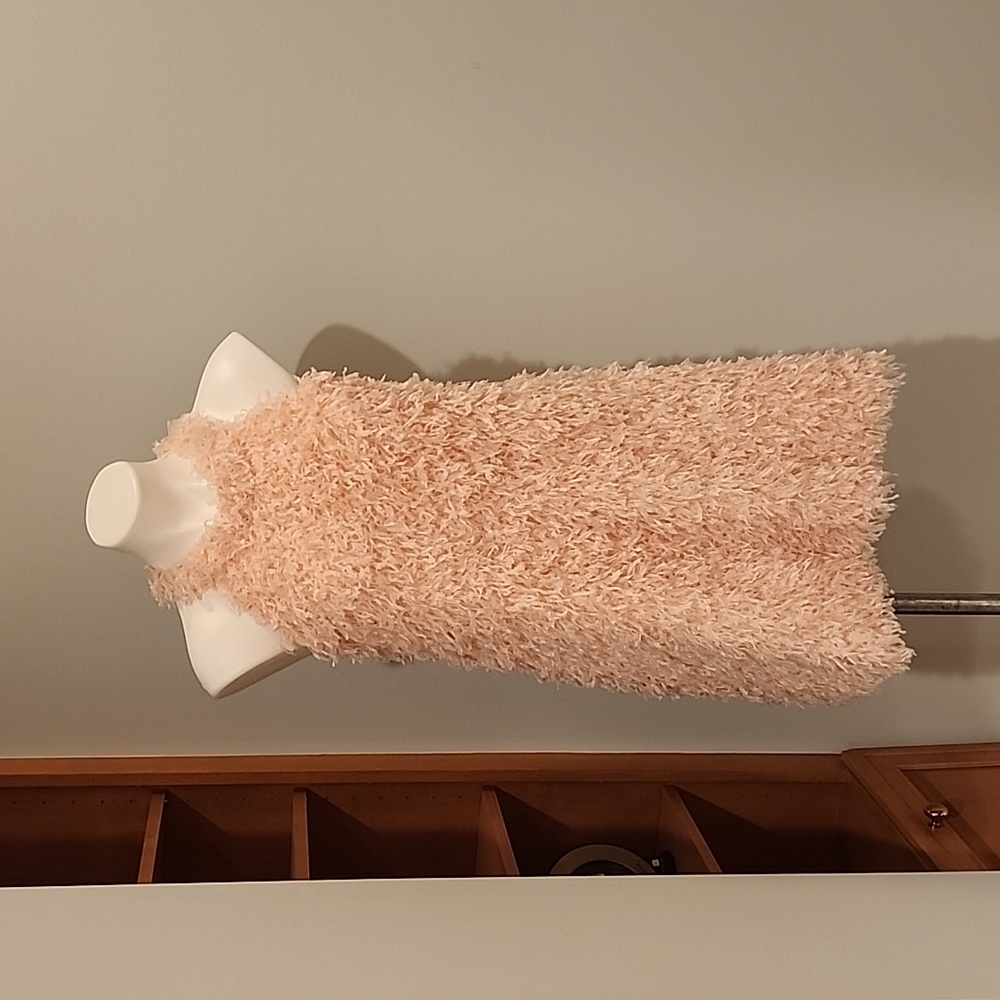 POL Shag 60’s Mod Pink Flamingo Feather Style Party A Line Dress NWT - Picture 2 of 15